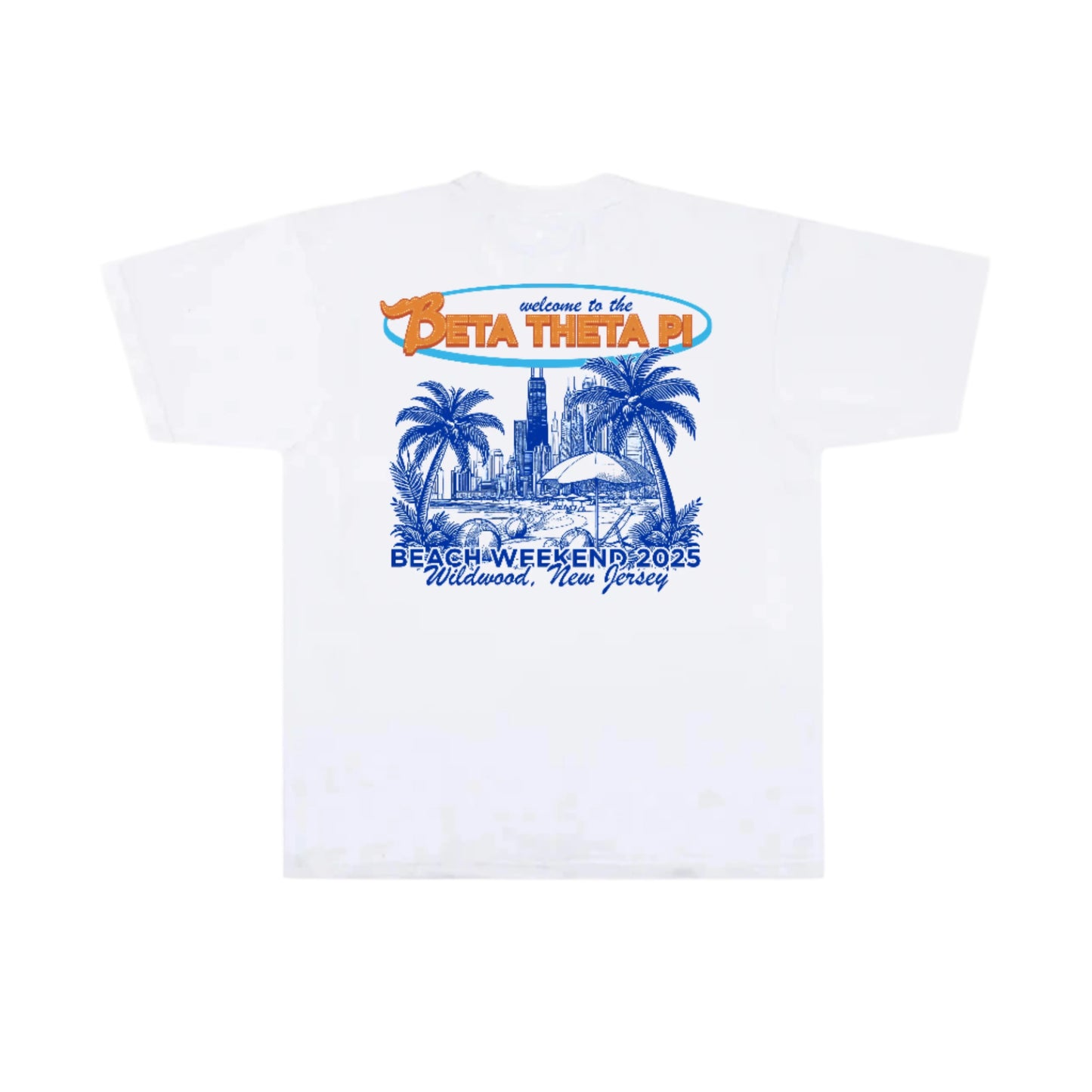 UDEL BETA BEACH WEEKEND TEE