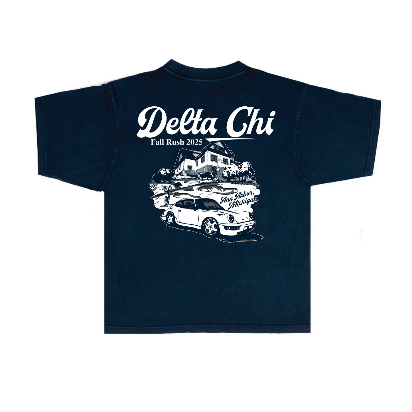 MICHIGAN DELTA CHI FALL RUSH TEE 2025
