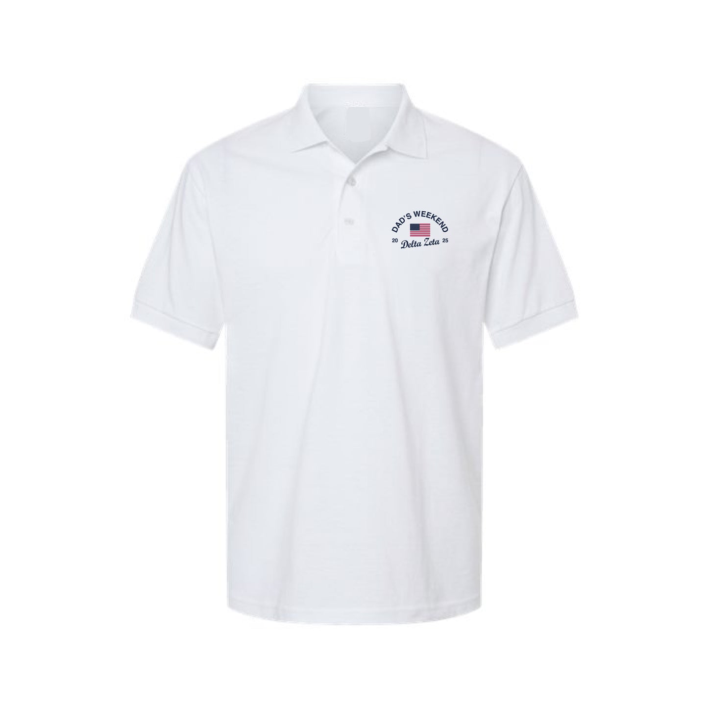 PIQUE COTTON EMBROIDERED POLO