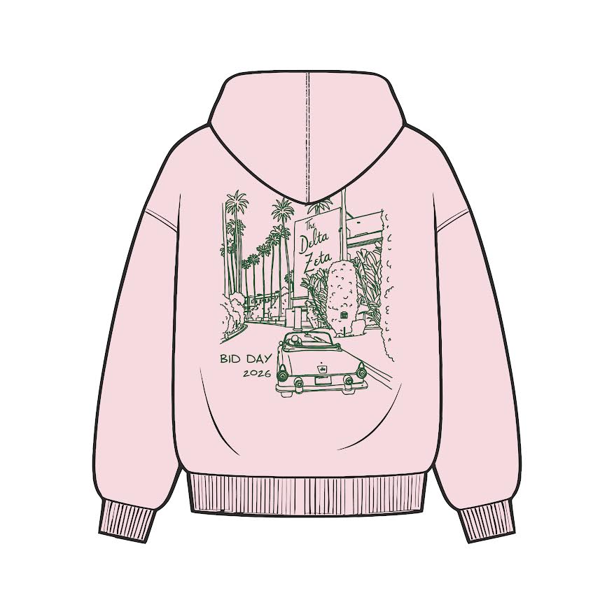 DZ BID DAY HEAVYWEIGHT HOODIE