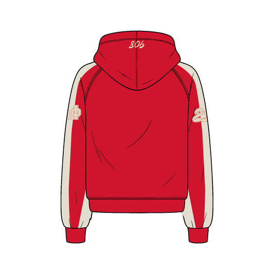 ALPHA PHI EMBROIDERED ZIP UP