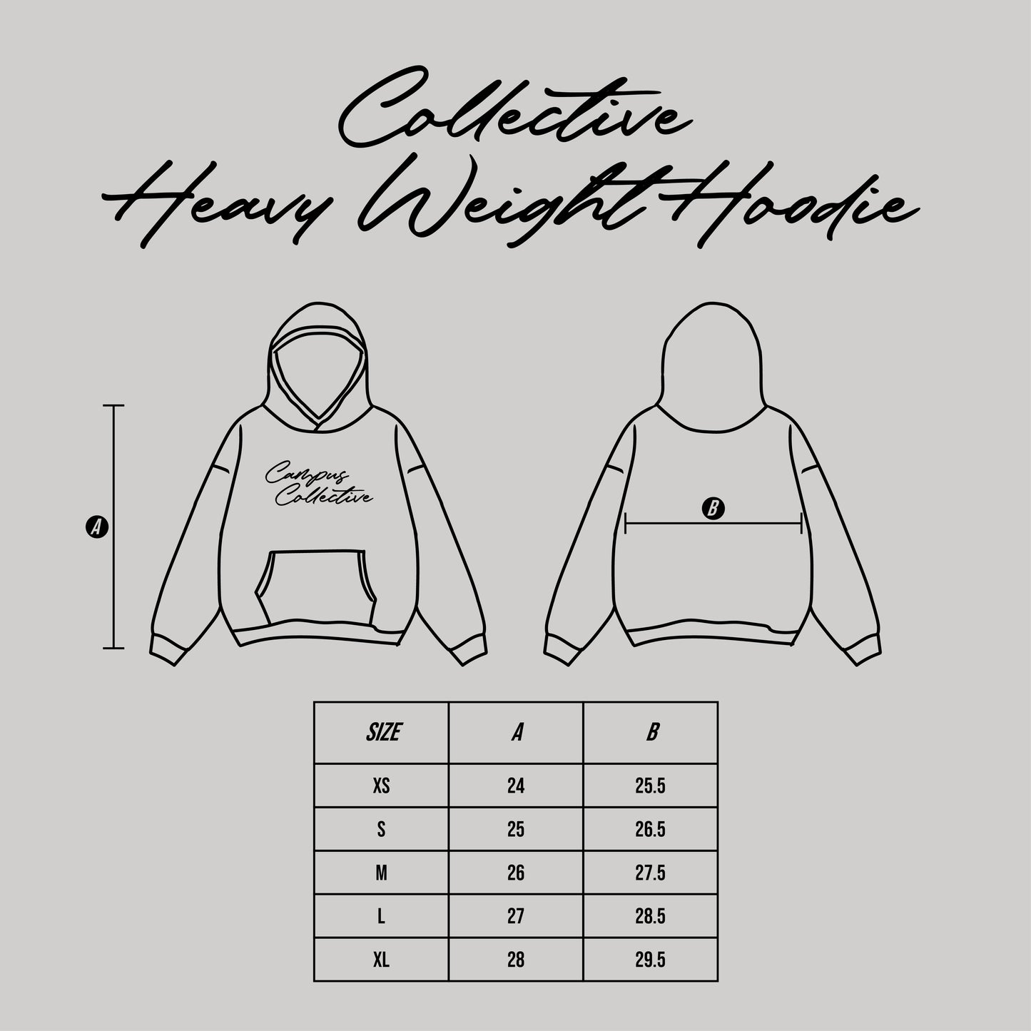 OSU KAPPA DELTA STITCHED PATCHWORK HEAVYWEIGHT HOODIE
