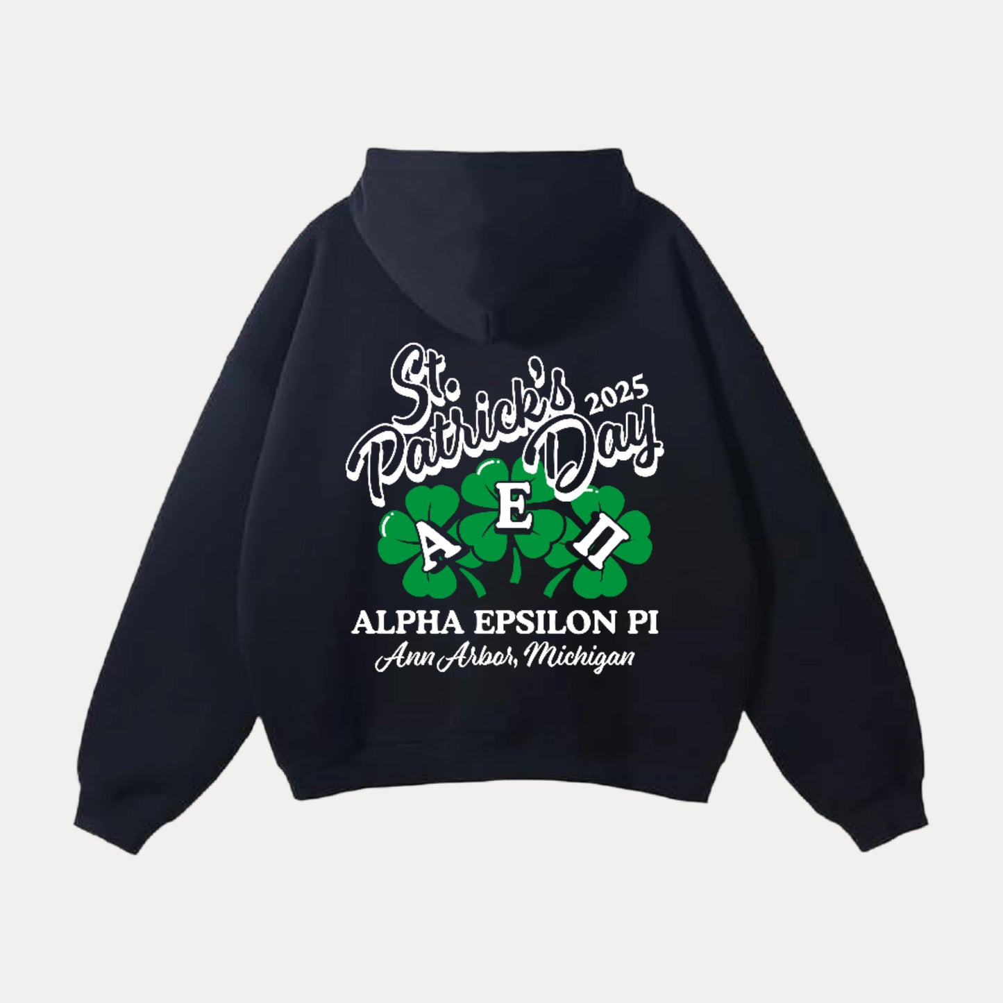 MICHIGAN AEPI ST PATTY'S DAY HOODIE