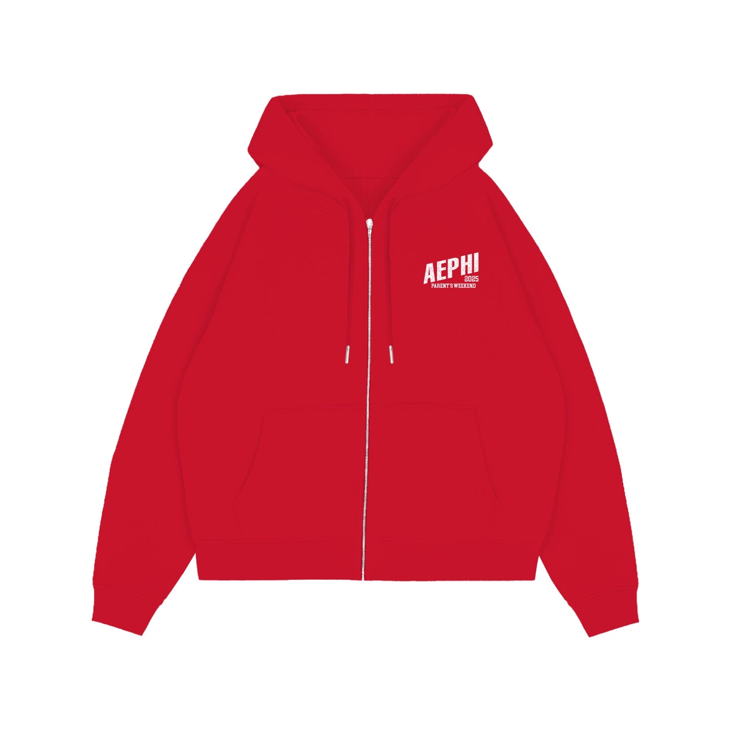 AEPHI PARENTS WEEKEND 2025 VINTAGE PRINT ZIPUP HOODIE