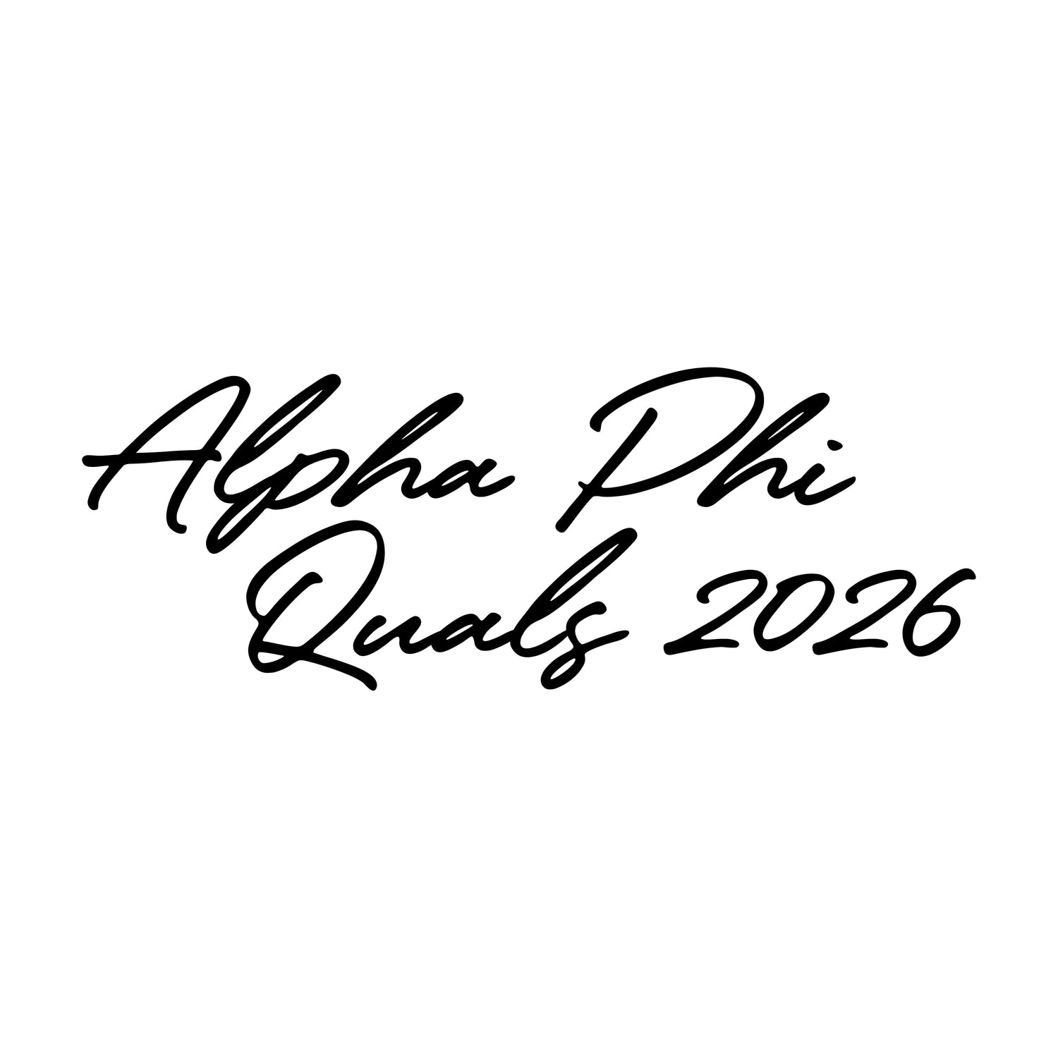 ALPHA PHI QUALS 2026