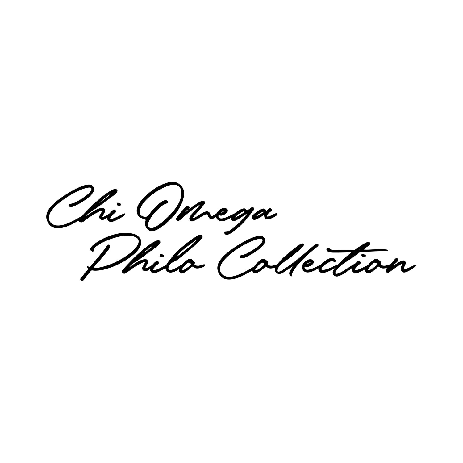 CHI OMEGA PHILO COLLECTION
