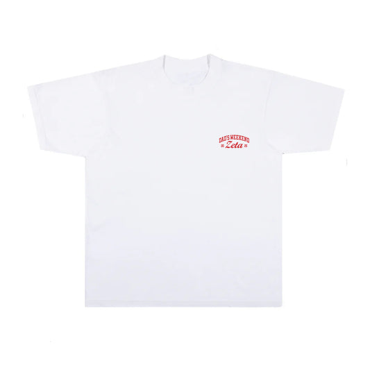 WHITE TEE - ZETA DAD'S WEEKEND 2025