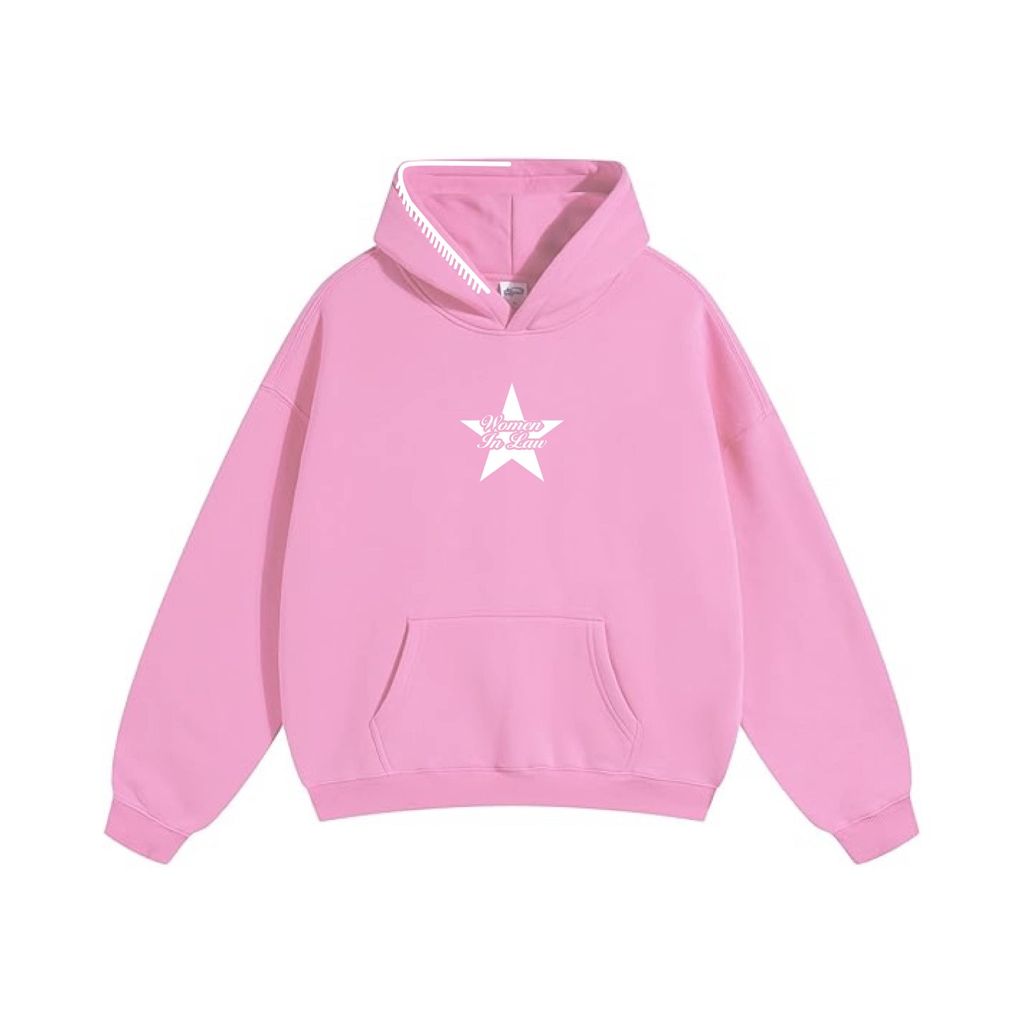 WIL PINK HEAVYWEIGHT HOODIE