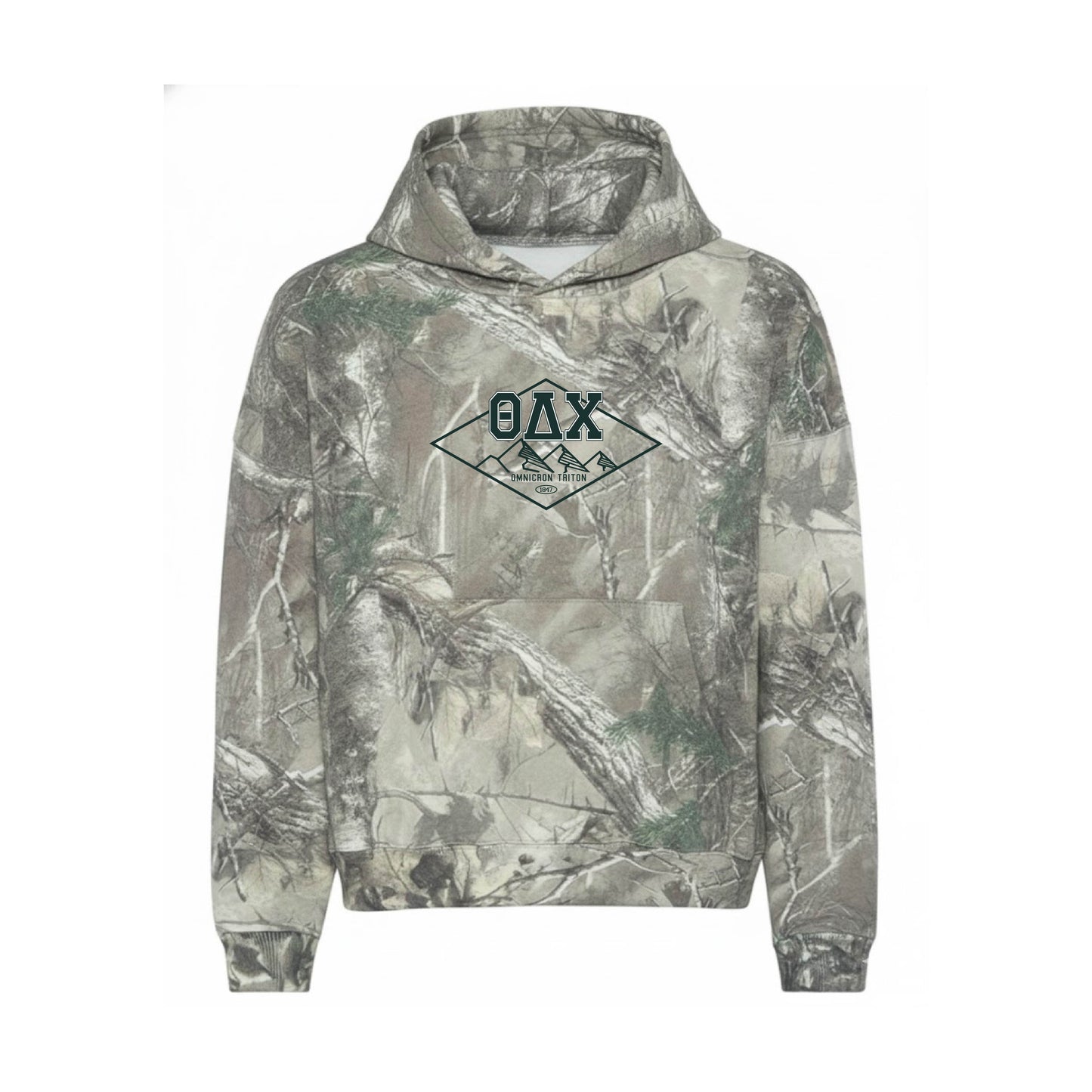 THETA DELT CAMO HOODIE