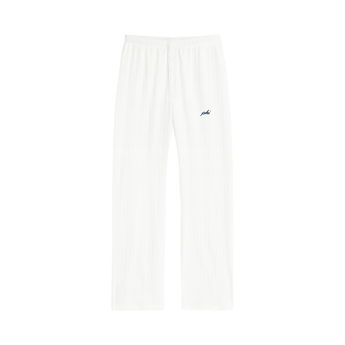 WISCO AEPHI EMBROIDERED WIDE LEG PAJAMA SET