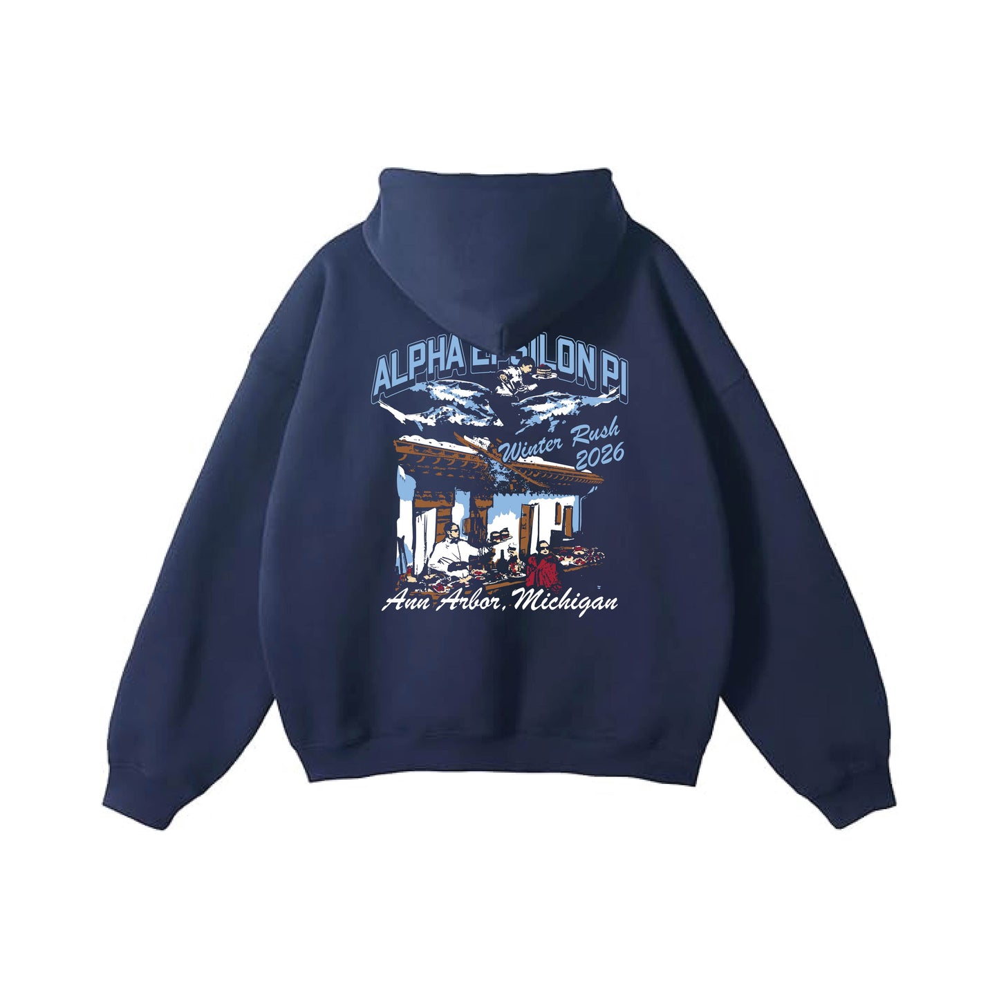 MICHIGAN AEPI WINTER RUSH 2026 HOODIE