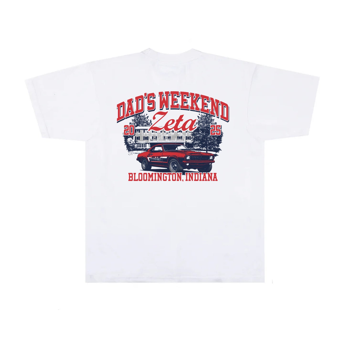 WHITE TEE - ZETA DAD'S WEEKEND 2025