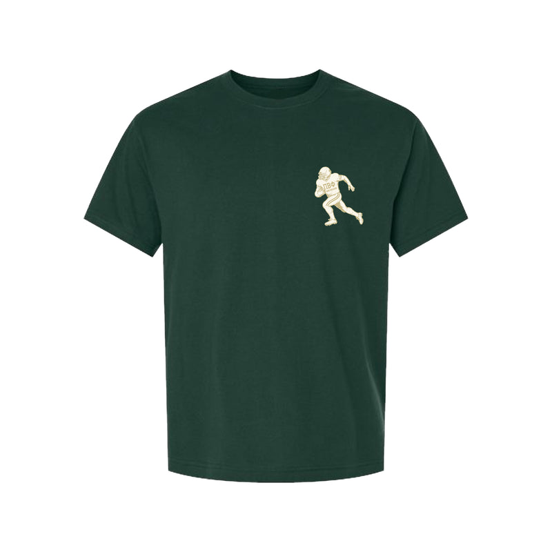 Indiana Pi Phi Forest Green 100% Cotton Heavyweight Tee