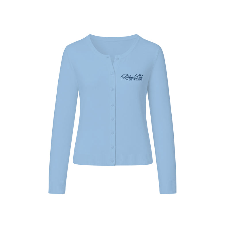 Indiana APHI Embroidered Knit Cardigan