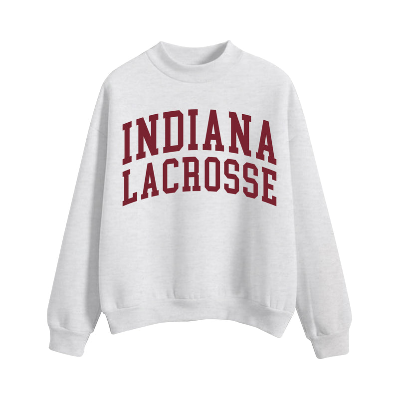 IU Womens Club Heavyweight Fleece Mockneck