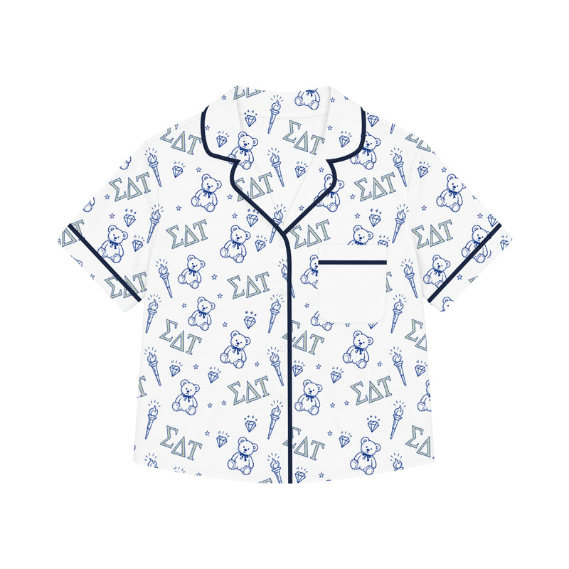 Tulane SDT Pajama Short Sleeve Top