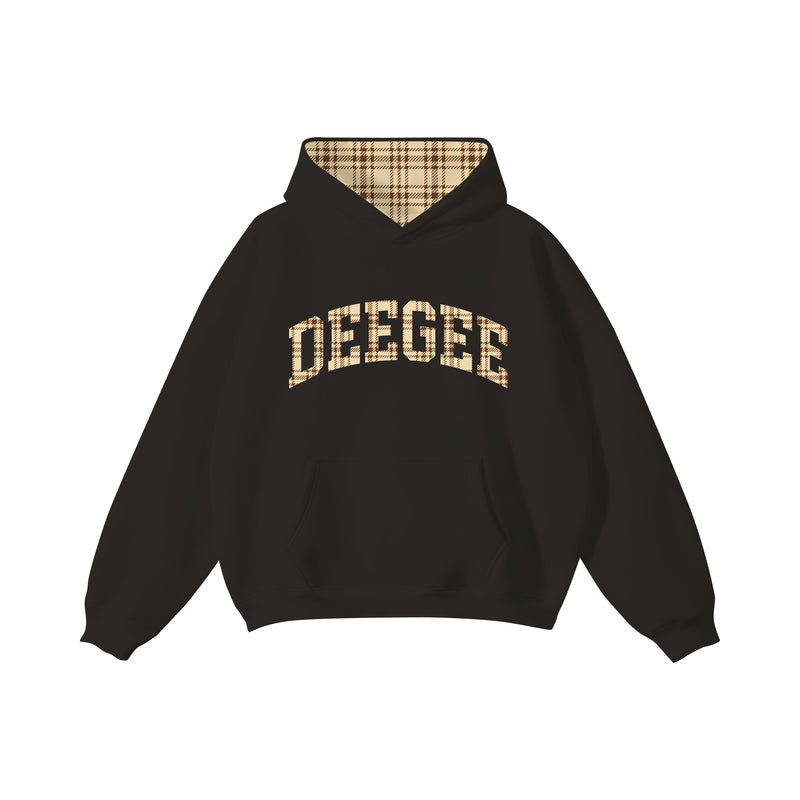Indiana Delta Gamma Heavyweight Applique Embroidered Hoodie
