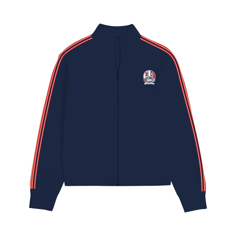 Indiana Chi Omega Heavyweight Mockneck Zip Up