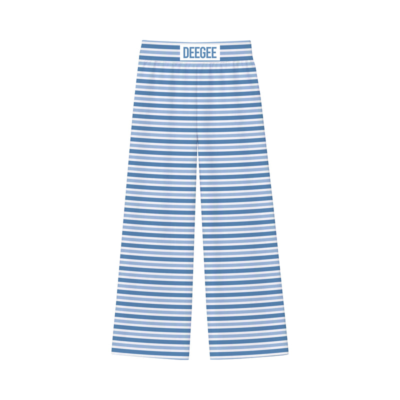 SMU DG Blue Stripe Fleece Sweatpant