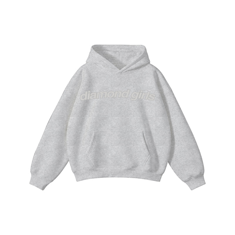 Mississippi Diamond Girls Applique  Embroidered 14oz Heavyweight Fleece Hoodie