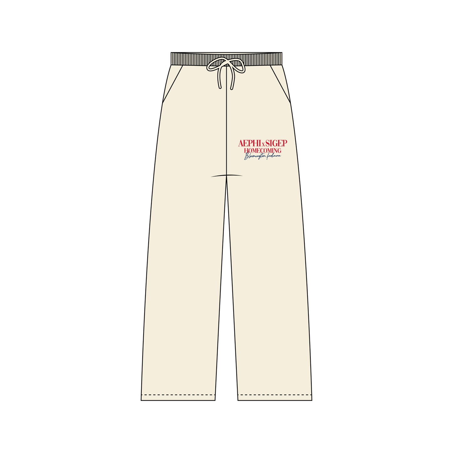 AEPHI OPEN BOTTOM SWEATPANT