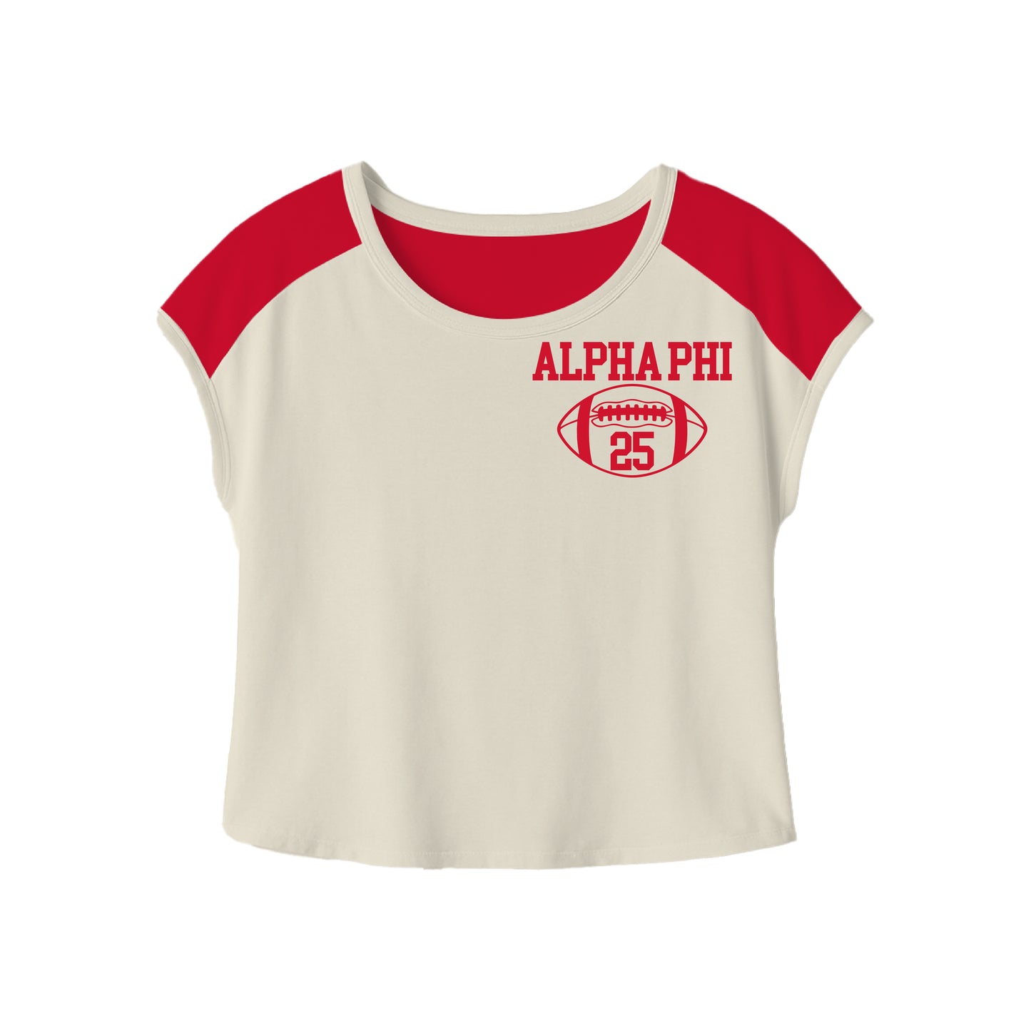 ALPHA PHI CUT OFF BABY TEE