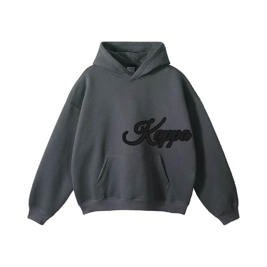 INDIANA KAPPA APPLIQUE EMBROIDERED HOODIE