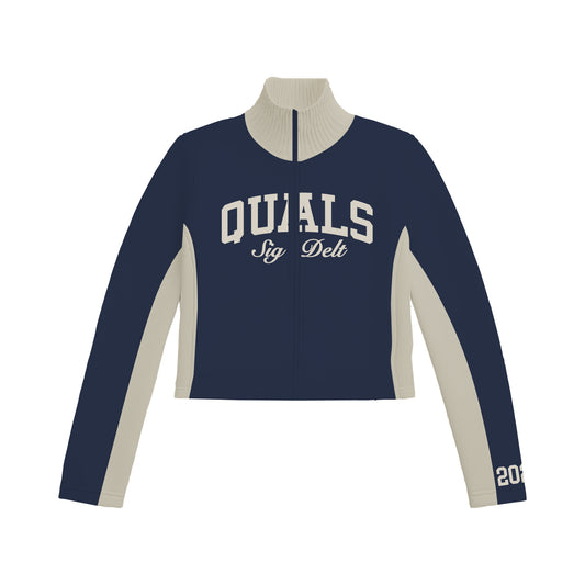 INDIANA SDT QUALS EMBROIDERED ZIPUP TOP