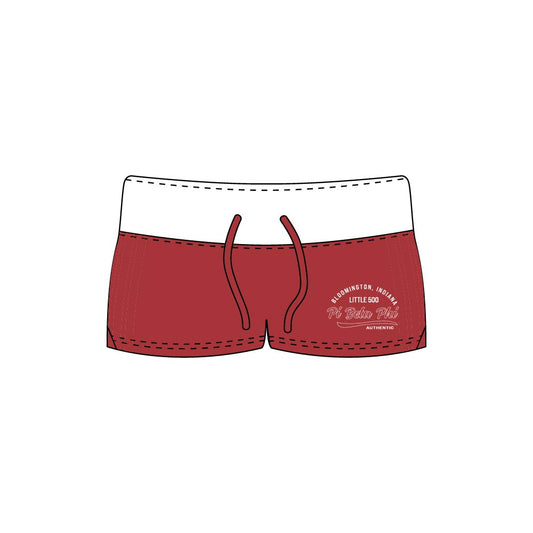 INDIANA PIPHI LITTLE 500 LOW RISE EMBROIDERED SHORT