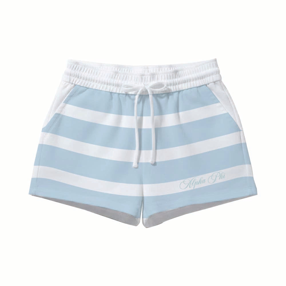 LEHIGH APHI EMBROIDERED KNIT SHORT
