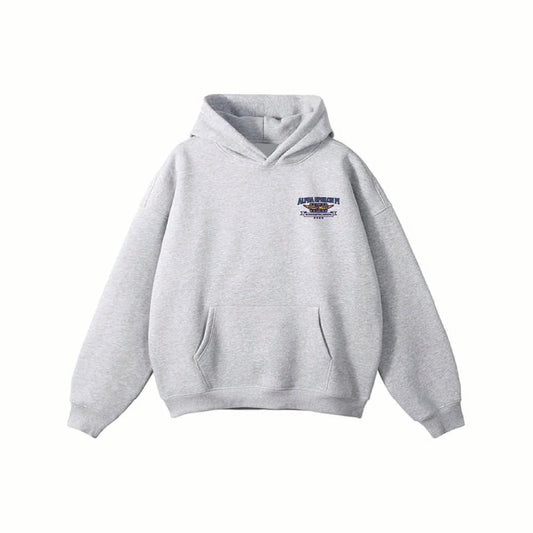 INDIANA AEPI LITTLE 500 HEAVYWEIGHT HOODIE (HEATHER GREY)