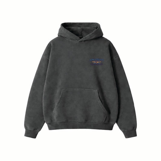 INDIANA AEPI LITTLE 500 HEAVYWEIGHT HOODIE (PIGMENT BLACK)