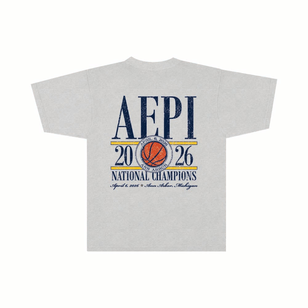 MICHIGAN AEPI NATTY CHAMPS TEE