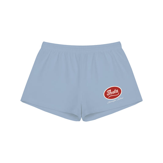 THETA PATCHWORK SWEATSHORT