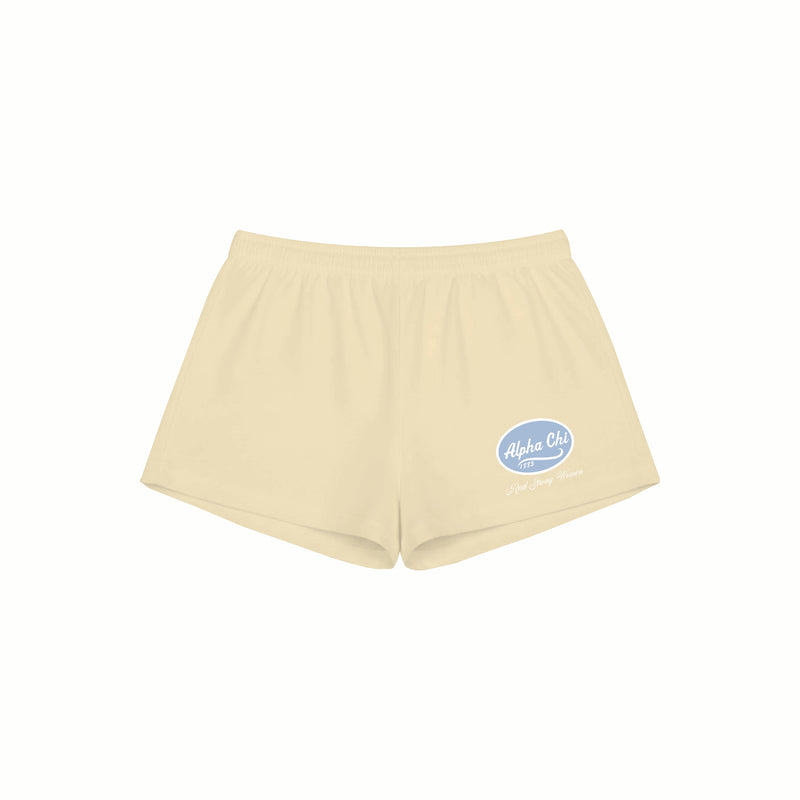 USC AXO PATCHWORK HEAVYWEIGHT SWEATSHORT