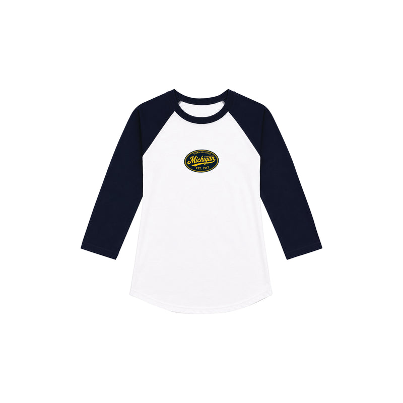 Michigan SDT Gameday Raglan 3/4 Sleeve Shirts