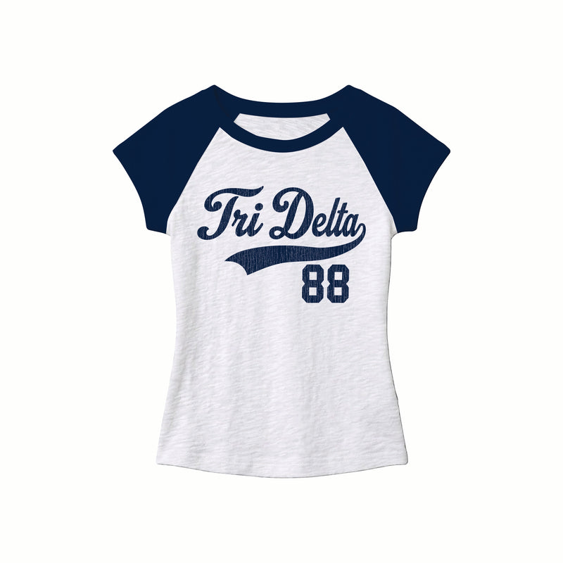 Michigan Tri Delt Gameday Short Sleeve Tee