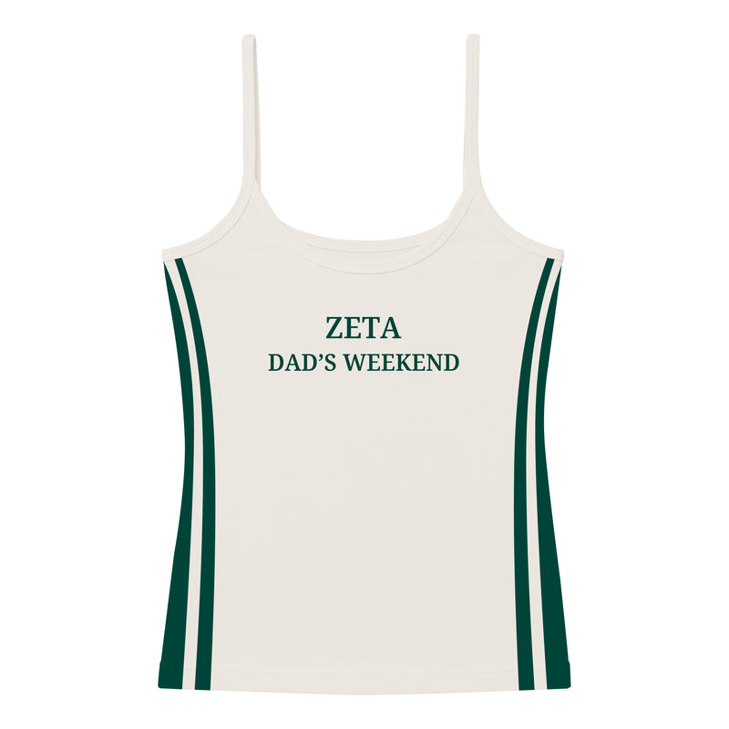 Indiana Zeta Dads Weekend Spaghetti Strap Tank