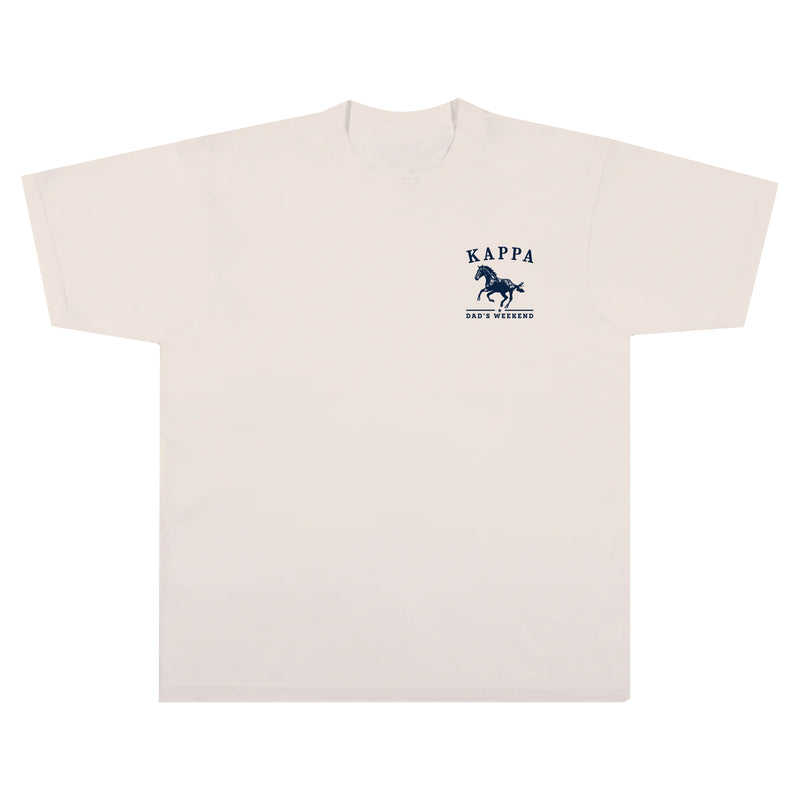 Indiana KKG Dad's Weekend 100% Cotton Heavyweight Tee