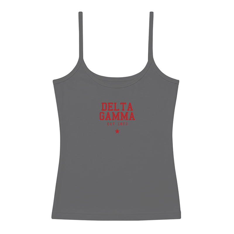 Indiana Delta Gamma Homecoming Spaghetti Strap Tank