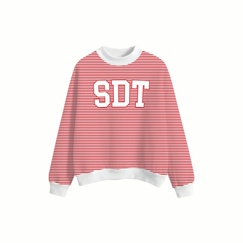 Michigan SDT Recruitment  Heavyweight Striped Mockneck