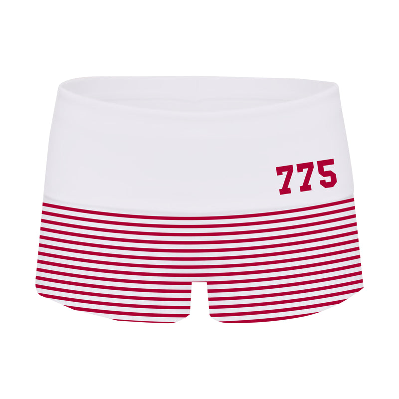 Nevada Tri Delta Striped Fold over Short