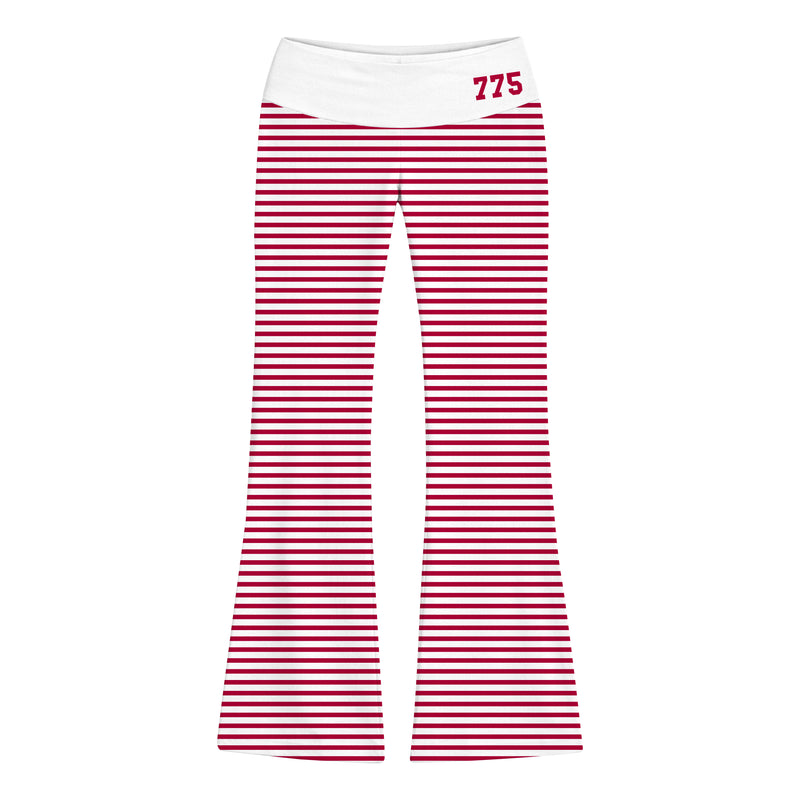 Nevada Tri Delta Striped Fold over Pant