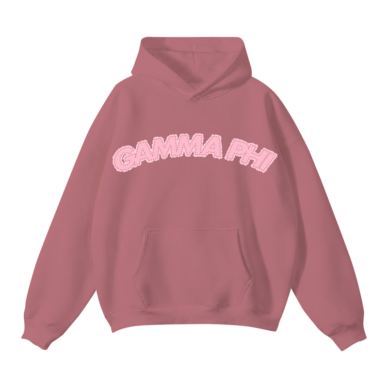 Cal Poly GPhi Heavyweight Appliqué Embroidered Hoodie
