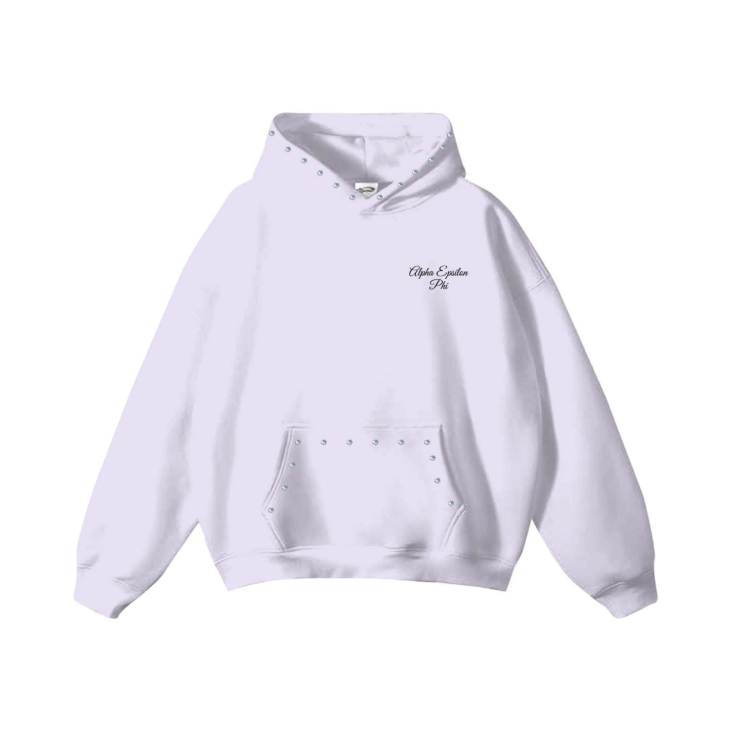 AEPHI MOMS WEEKEND STUDDED HOODIE