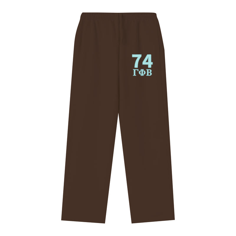 SDSU GPHI Heavyweight Applique Embroidered Open Bottom Pant