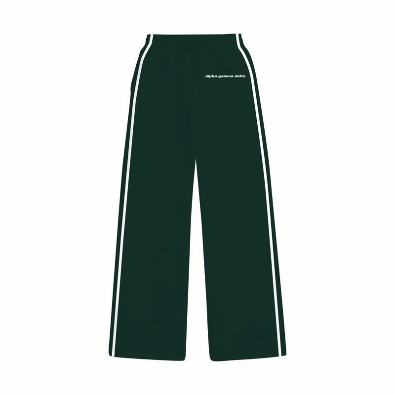 Syracuse Alpha Gam Embroidered Knit Pant