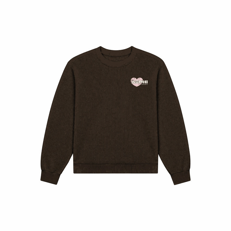 Wisco Aephi Waffle Knit Crewneck