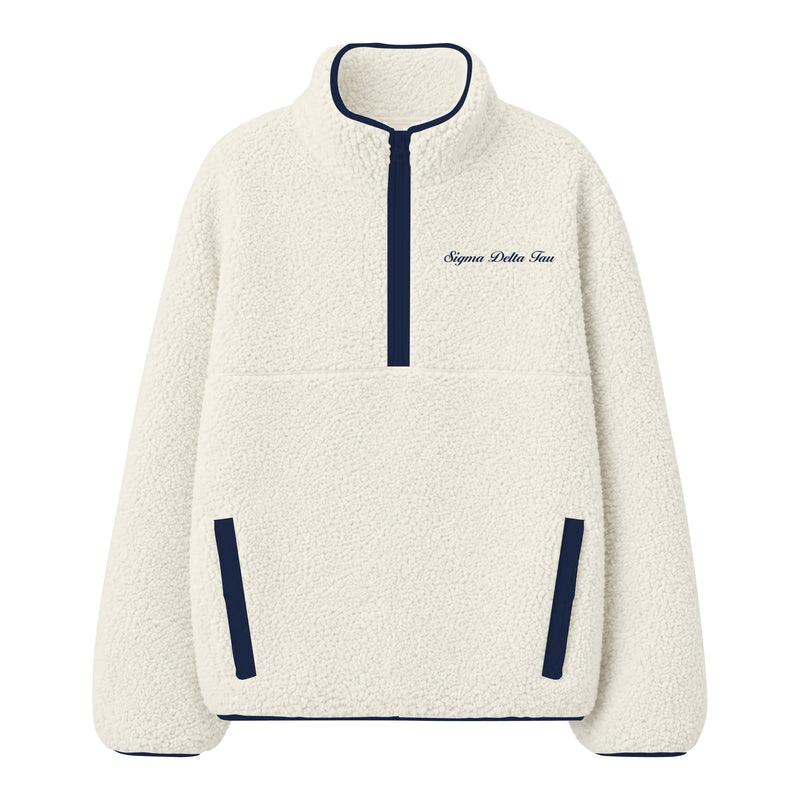 Tulane SDT Heavyweight Sherpa Fleece Quarter Zip