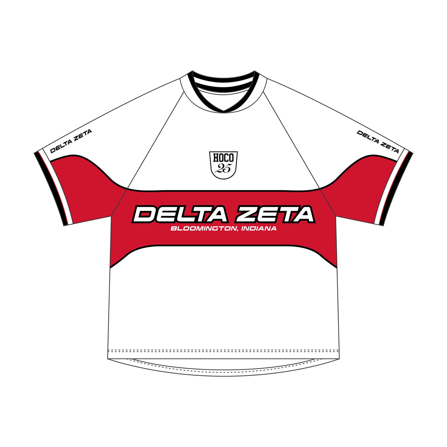 DELTA ZETA HOMECOMING 2025 SOCCER JERSEY